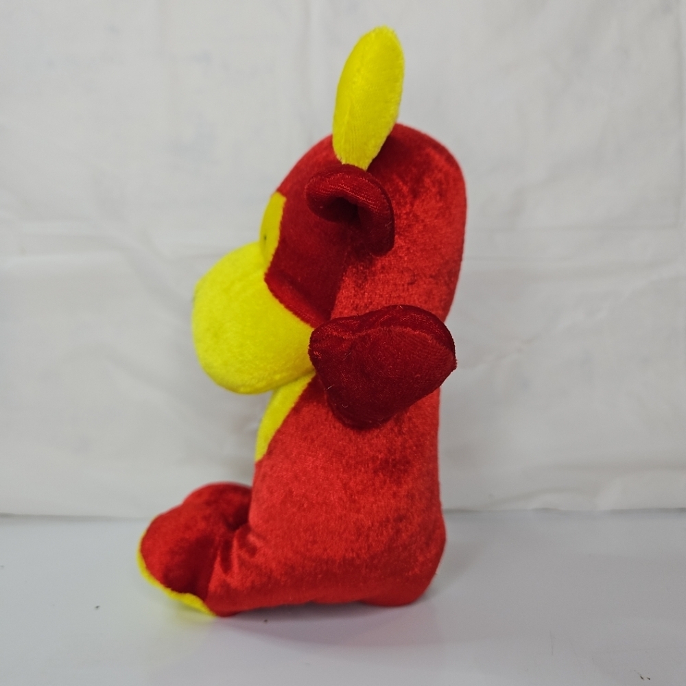 Toymax peek a boo  Cow Plush Toy Toymax Red And Yellow Plush - Picture 6 of 13